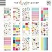 me & my BIG ideas Sticker Value Pack for Mini Planner - The Happy Planner Scrapbooking Supplies - Season Theme - Multi-Color & Gold Foil - Great for Projects & Albums - 30 Sheets, 2001 Stickers Total