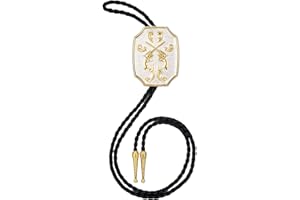 HLYMPONY Bolo Tie for Men Western Cowboy Cowgirl Vintage Native American Cross Bolo Tie for Women