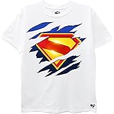 DC Comics Boys Superman James Gunn Movie Logo T-Shirt | Boys 4-20 Sizes