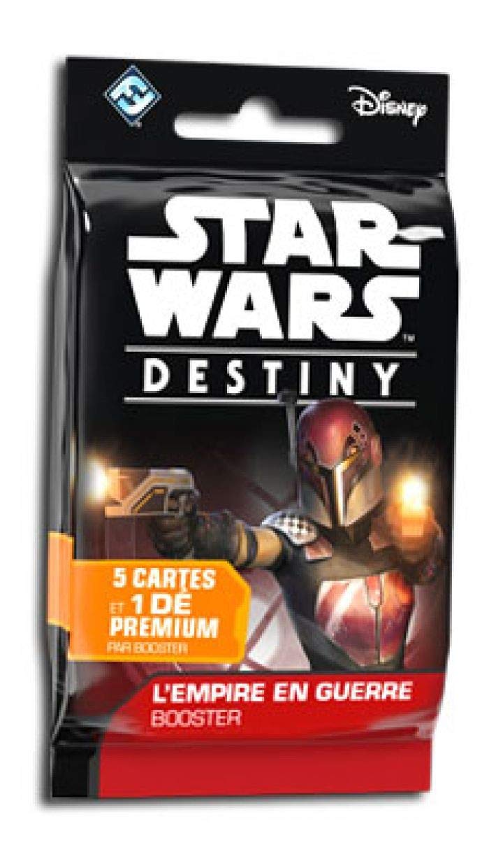 Fantasy Flight Games | Star Wars Destiny - Booster the Empire at War | Dice and Card Game | Ages 10+ | 2 Players