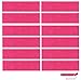 Kenz Laurenz 12 Sweatbands Cotton Sports Headbands Terry Cloth Moisture Wicking Athletic Basketball Headband (12 Pack) (Hot Pink 12 Pack)
