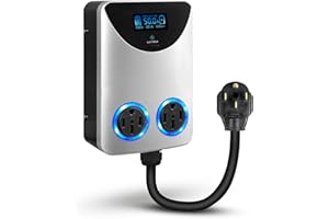 Lectron NEMA Socket Splitter for Level 2 EV Charger Installation - Power Your EV Charger and High-Powered Appliance from The Same Outlet (50 Amp NEMA 14-50 to NEMA.14-50 / NEMA, 14-50 Splitter)