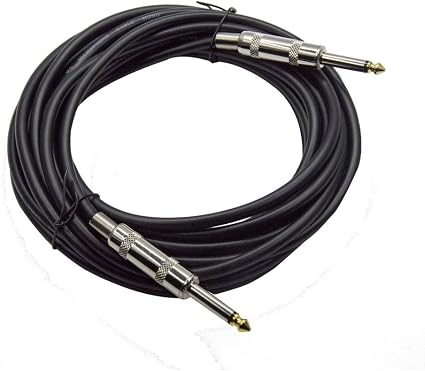 10 pies teclado/piano electrónico cable de audio para guitarra eléctrica  Cable para guitarra 6,35 bajo 3 m Cables para instrumentos Instrumentos  musicales futakuchi-hakata.com