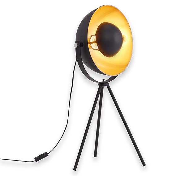 Hangelampe Pendellampe Schwarz Gold Retro Design Kugellampe Lampe Cinema Neu Oswietlenie Dom I Meble A2btravel Ge