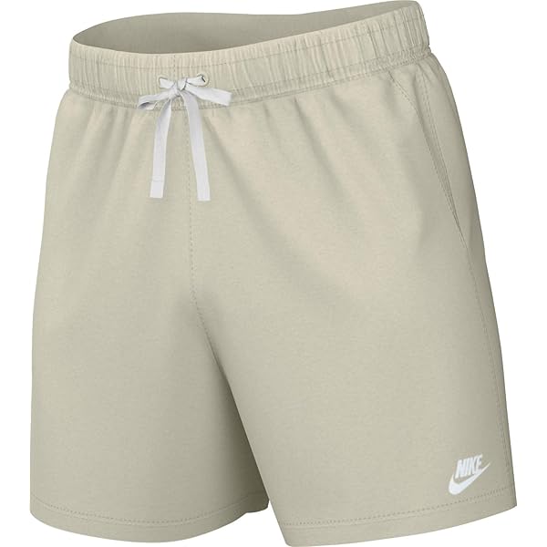 Nike Club Men's Woven Flow Shorts (Burgundy Crush/White