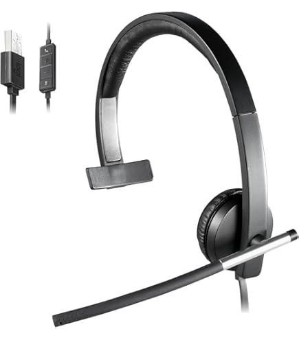 Amazon.com: Logitech Wireless Headset H820e Single-Ear Mono