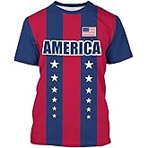 REVENEVER Soccer Jersey for Men Short Sleeve Training Shirt Breathable Sport Casual T Shirt for Soccer Fans