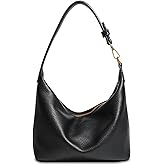 NEBIL Small Hobo Bag For Women Soft Pu Leather Shoulder Purse Slouchy Everyday Trendy Handbags with Zipper 2025