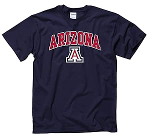 Campus Colors NCAA Adult Arch & Logo Soft Style Gameday T-Shirt