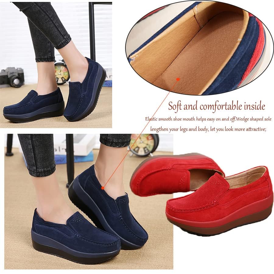 CrazySavage Women's Toning Rocker Walking Shoes