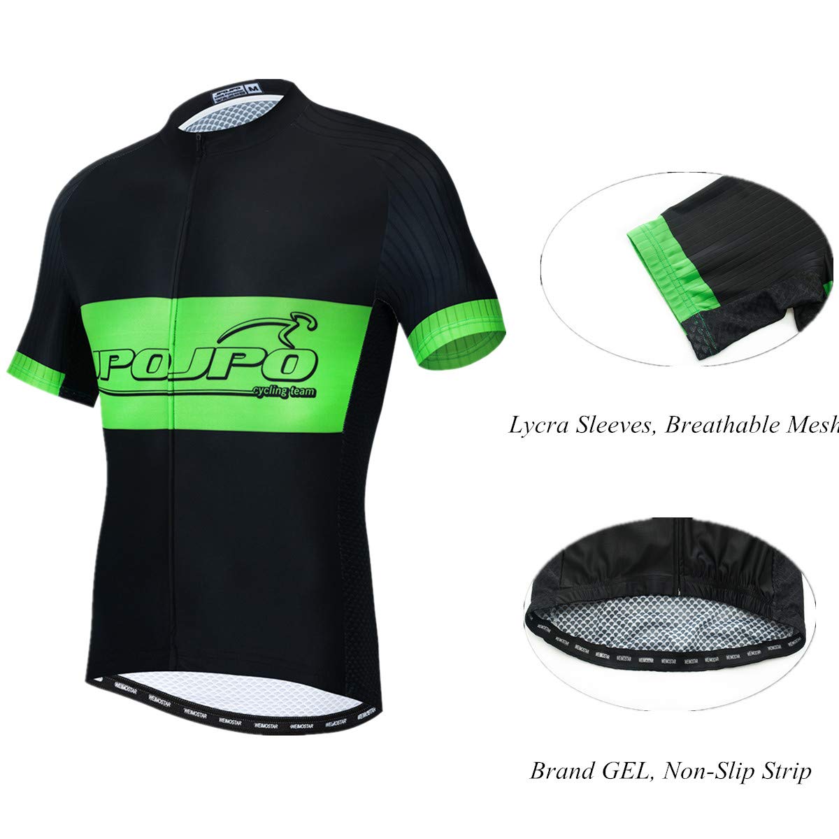 Cycling Jersey Men High Breathable Mesh MTB Shirts