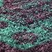 Maples Rugs Georgina Traditional Kitchen Rugs - Non Skid Accent Area Rug [Made in USA], Winberry/Teal, 2'6 x 3'10 (AG5831408)