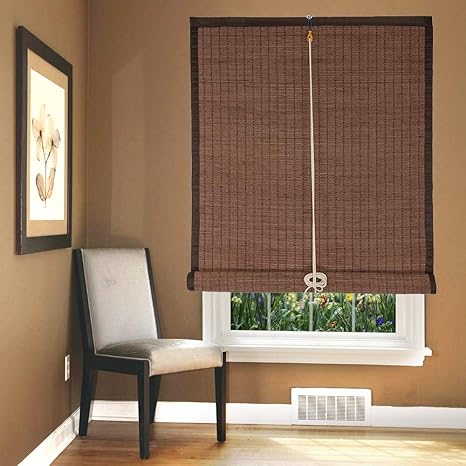 Buy S N Craft Bamboo Chick Blind Indoor Window Closer Curtains