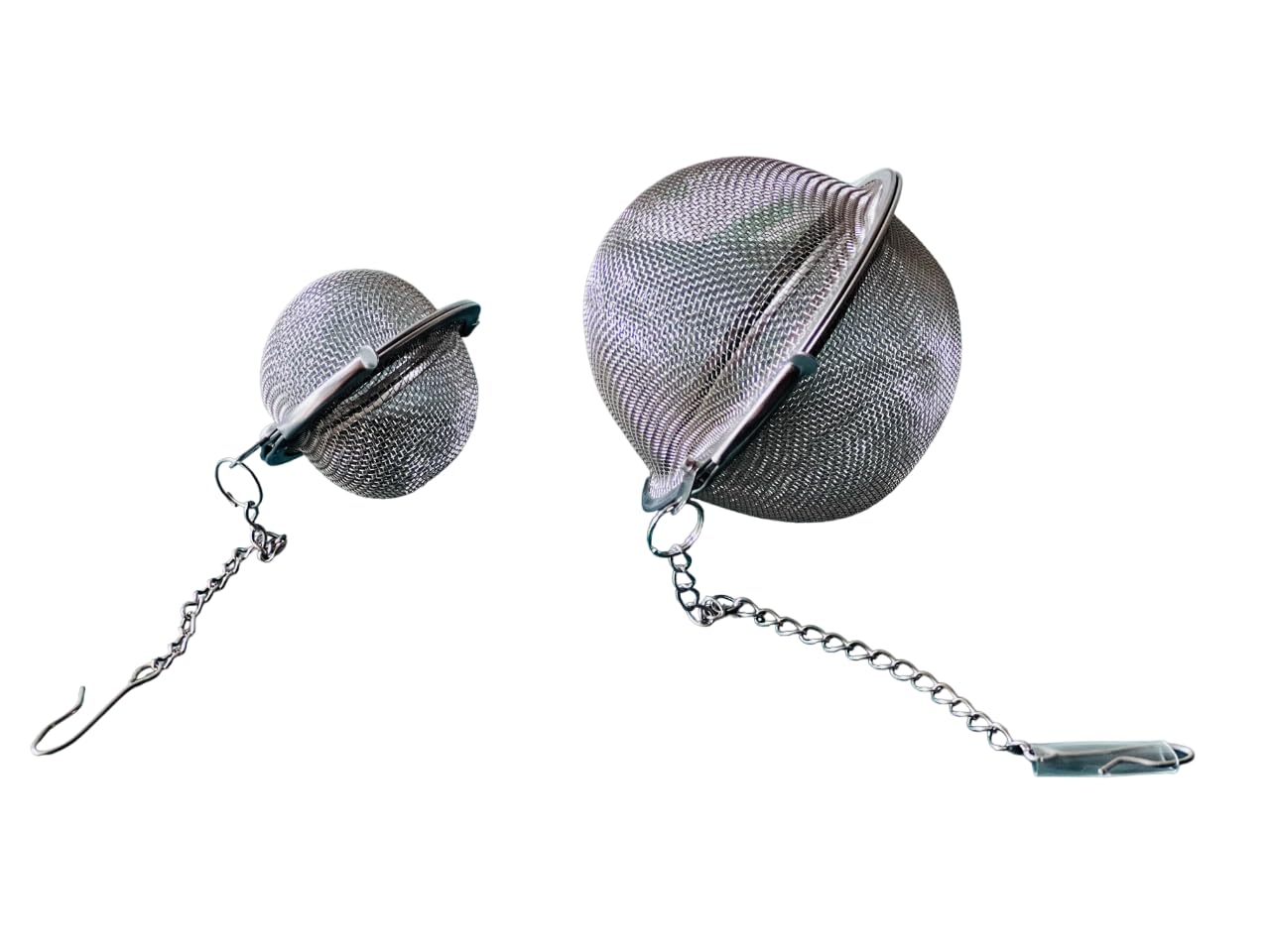 Tea Strainer by Shree Nand, Pack of 2 for Tea/Coffee & Large Meal Cooking.