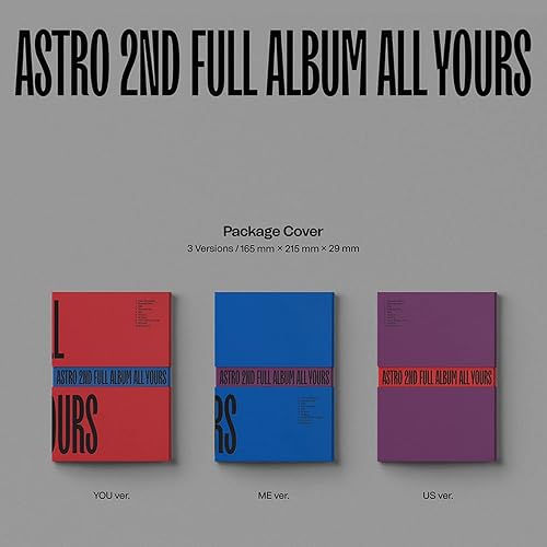 ASTRO 2ND FULL ALBUM ALL YOURS サイン入り ASTRO 2ND FULL ALBUM - ALL YOURS [ YOU Ver. ] CD + Photobook +