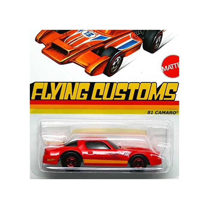 Buy Hot Wheels Flying Customs 81 Camaro Red Online at desertcart UAE