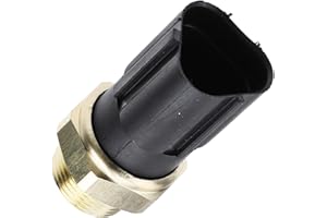 A-Premium Radiator Fan Switch Compatible with Volkswagen Beetle 2002-2008 Golf Jetta 2002-2012 Touareg 2004