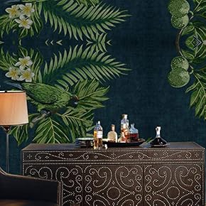 Wall Mural Tropical Rainforest Removable Self-Adhesive Large Wallpaper - 66x96 inches