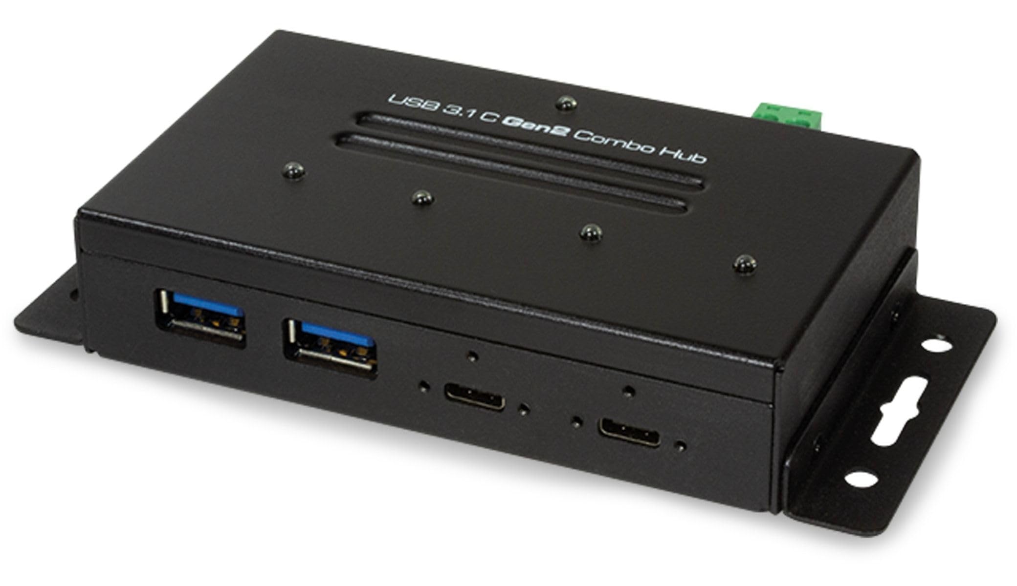 LogiLink UA0316 USB-C 3.1 Gen 2, 4-Port Combo Hub
