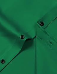 JEMITOP Men's Stretch Wrinkle Free Dress Shirts