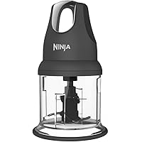 Ninja Food Chopper Express Chop with 200-Watt, 16-Ounce Bowl for Mincing, Chopping, Grinding, Blending and Meal Prep (NJ110GR)
