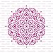 Mandala Art Stencils - Wall & Template, 5-Piece Set