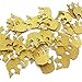 Glitter Gold Royal Prince King Crown Confetti - 2 Packs - (40ct each pack), Baby Shower Decorations, Gold Crown Confetti, Royal Prince Confetti,