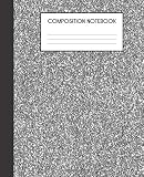 Composition Notebook: Faux Luxury Silver Metallic Glam College Ruled Notebook Lined School Journal