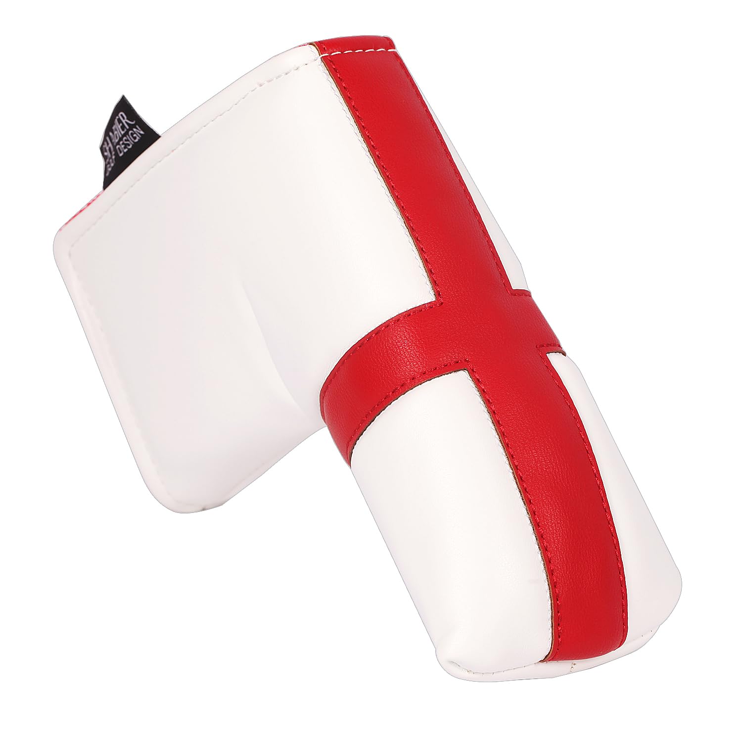 SHABIER United Kingdom Golf Blade Head Cover Golf Wood Club Headcover (St George's Cross)