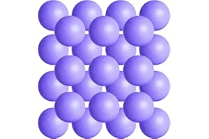 SEEVOR 28 Pcs Balls Table Tennis Balls 40mm Color Plastic Balls Bulk Washable Small Game Balls for Party Decoration Handcrafted Art Carnival Pool Games