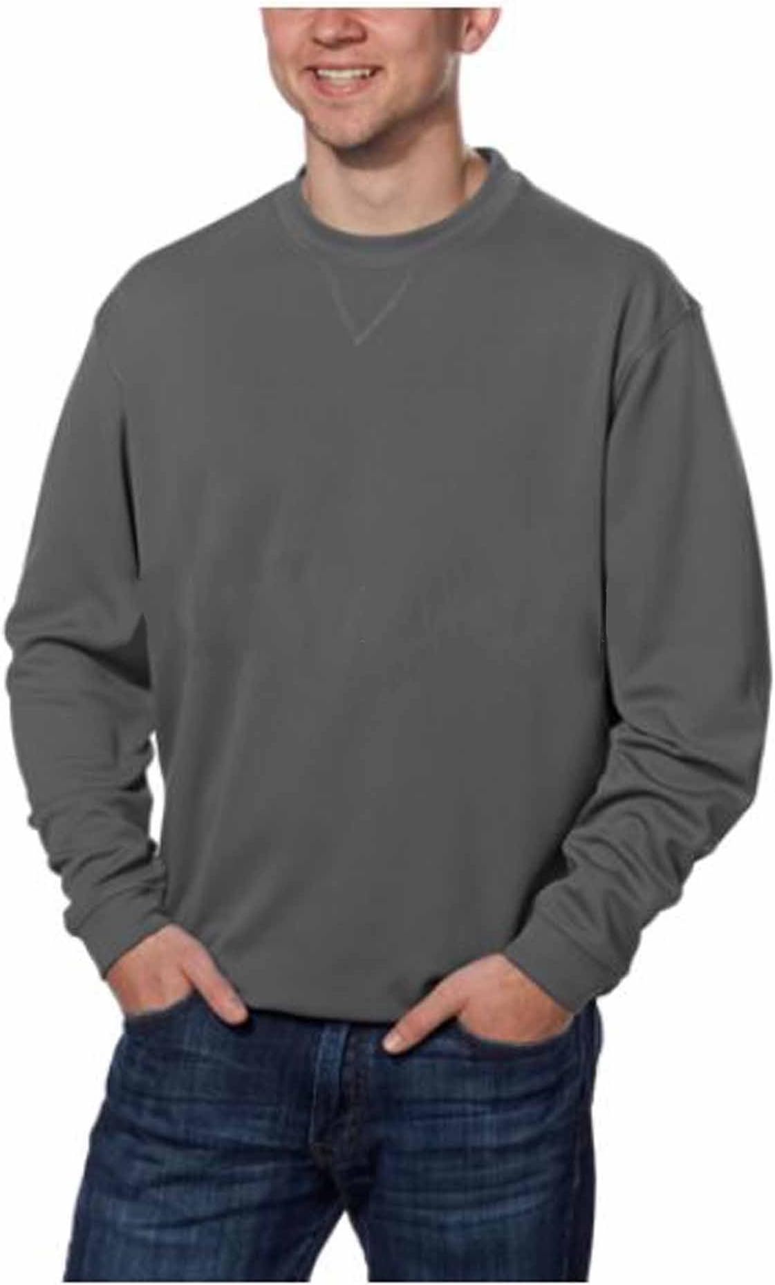 Pebble Beach Performance Mens Crew Neck Golf Pullover