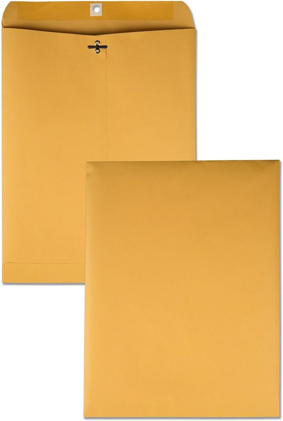 Quality Park Clasp Envelopes, 28lb, #97, 10 x 13 Inches, 250 Count of Kraft (37597), 10x13