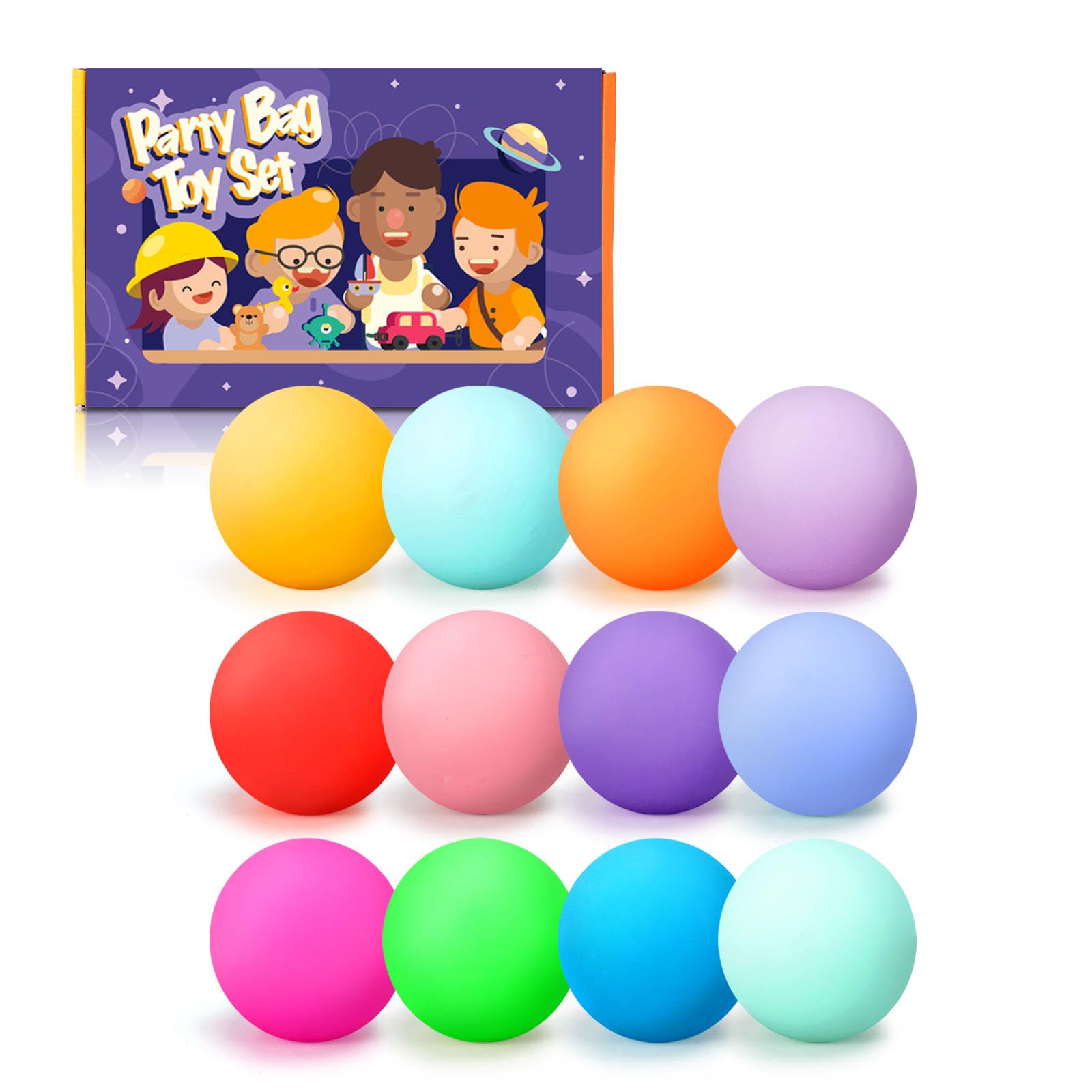 Photo 1 of ***MISSING PARTS***
12PCS Color-Changing Stress Balls - Soft, Squeezeable Stress Relief Balls for Relaxation, Ages, Ideal for Parties, Home, Classroom, and Office Use, Slow-Rebound Design, Portable