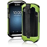 TC51 TC52 TC56 TC57 TC510K Case with Hand Strap - Protective & Ergonomic for Zebra Handheld Barcode Scanners SG-TC5X-EXO1-01 SG-TC5X-EXONHS-01 (Green)