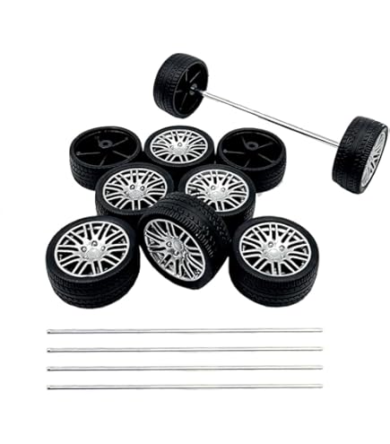 thumbnail image 2 of 10pcs K346 Rubber Wheels 43x19x3mm D-Hole For N20 Motor - Robot Car DIY Toy Parts 2 of 13