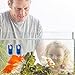 DaToo Aquarium Cleaner Fish Tank Glass Cleaner Algae Scraper Magnetic Scrubber Algae Clean Brush, 2 Pcs, 1 Yr Warranty