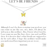 MUSTHAVE 18K Gold Plated layered Epoxy Butterfly Pendant Necklace, White Gold Color, Yellow Butterfly, Anchor Chain, Size 16 inch + 2 inch Extender, Women Necklace, Butterfly (White Gold)