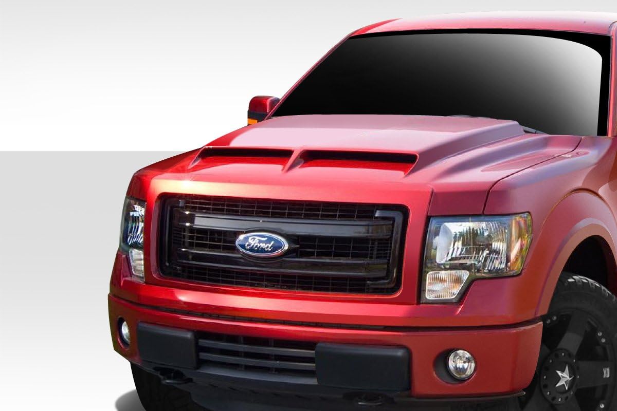 Duraflex ED-ATQ-151 GT500 Hood - 1 Piece Body Kit - Fits Ford F150 2009-2014
