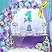 RUBFAC 311pcs Mermaid Party Supplies, Mermaid Tail Balloon Garland Set, Mermaid Arch Kit, for Mermaid Birthday Supplies, Under The Sea Party, Ocean Theme Party Supplies, Undersea Prefabricated