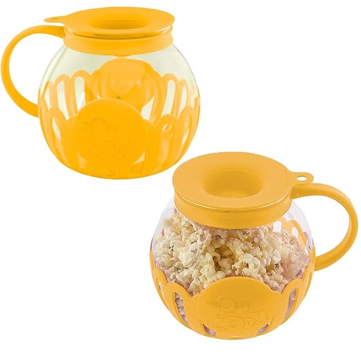 Ecolution - Juego de 2 palomitas de cristal para hacer ...