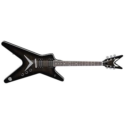 Dean ML 79 TBK Electric Guitar, Trans Black