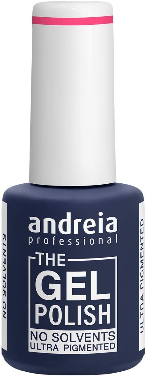 Andreia Professional - The Gel Polish TPO and Solvent Free Gel - Colour G14 Neon Pink - Shades of Red 10.5 ml