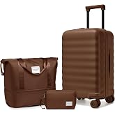 TRIPLAYER Carry On Luggage Set 3 Piece, Carry-on Suitcase With Wheels | 22x14x9 Airline Approved, PC Hardside Material, TSA L