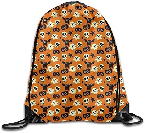 BatPortable Gym Sack Drawstring Backpack Shoulder Bag Sports Sackpack