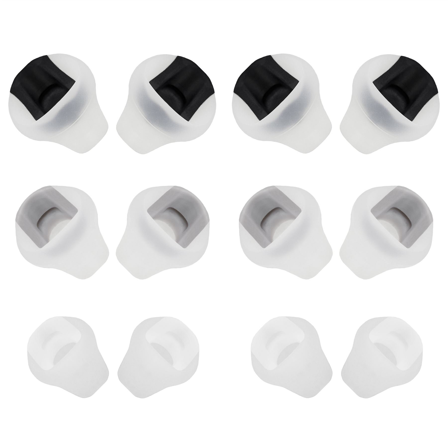 Okuli Set of 12 Silicone EarBuds Ear Tips InEar For BOSE IE IE2 Earphones