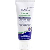 TriDerma Intense Fast Skin Healing Cream for Hard-to-Heal Skin Irritations, Sores, Rashes, Dry, Cracked Hands, Cuts, Chafing, Burns, Scrapes - First Aid Kit Essential - FSA Eligible - 2.2 oz