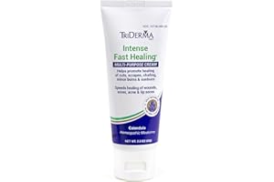 TRI DERMA MD TriDerma Intense Fast Skin Healing Cream for Hard-to-Heal Skin Irritations, Sores, Rashes, Dry, Cracked Hands, Cuts, Chafing, Burns, Scrapes - First Aid Kit Essential - FSA Eligible - 2.2 oz