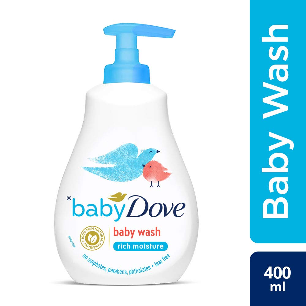 baby dove head to toe wash 400ml