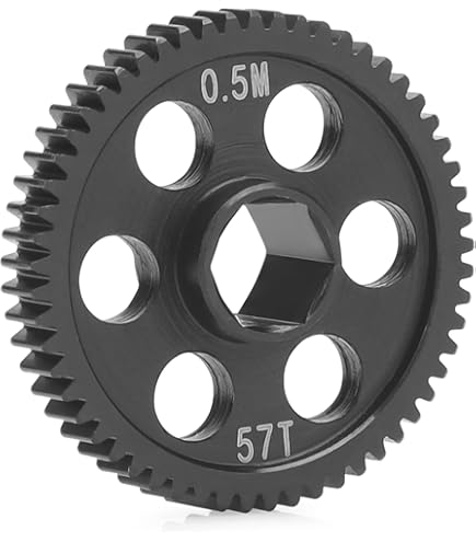 Amazon.com: Hot Racing SGRM57M5 Speed Run Main Gear 0.5module 57