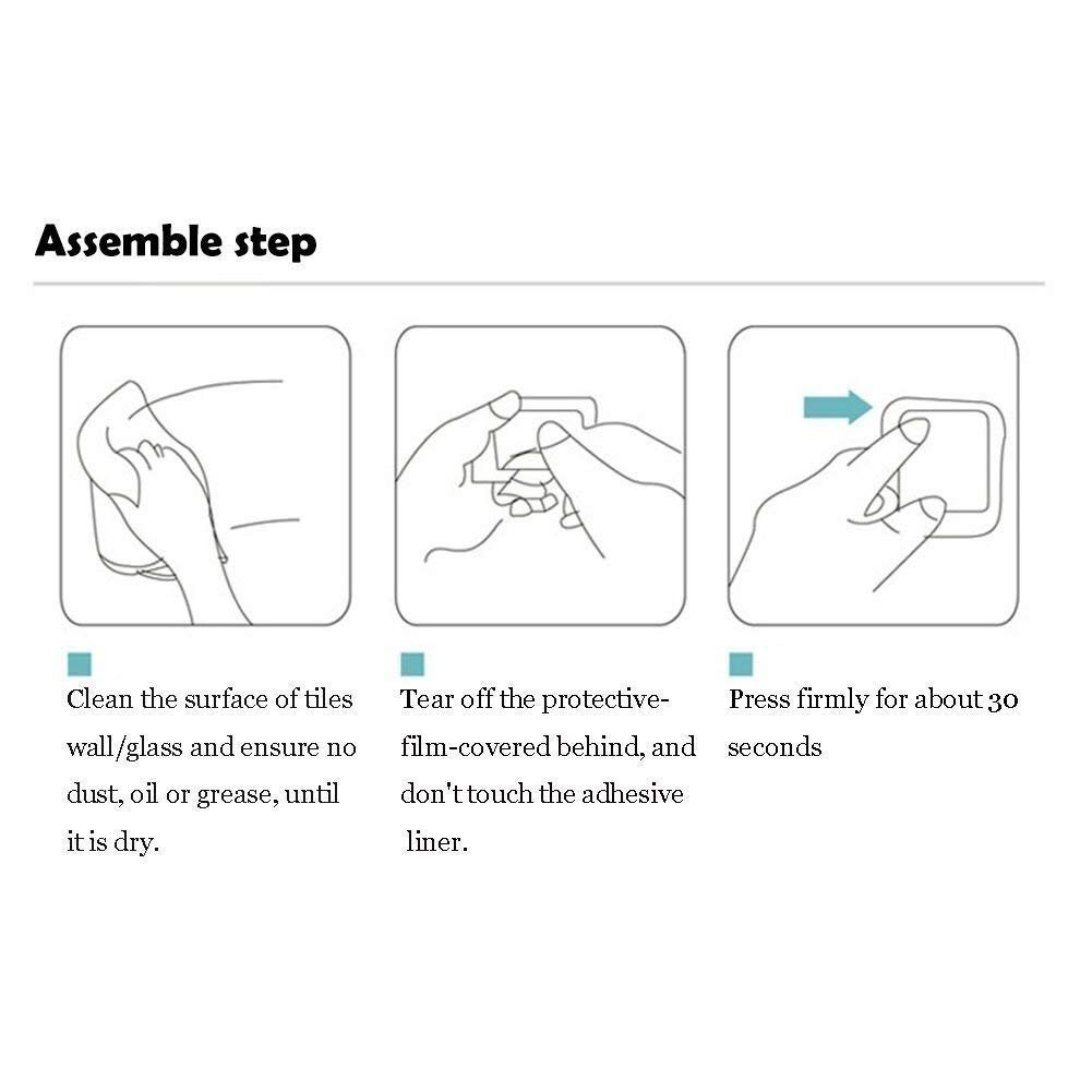 Toilettenpapierhalter Ohne Bohren-Aitere Selbstklebend Toilettenpapierrollenhalter Edelstahl Klopapierhalter Wc Halter Rollenhalter Papierhalter für Küche und Badzimmer(Haken als Geschenk)